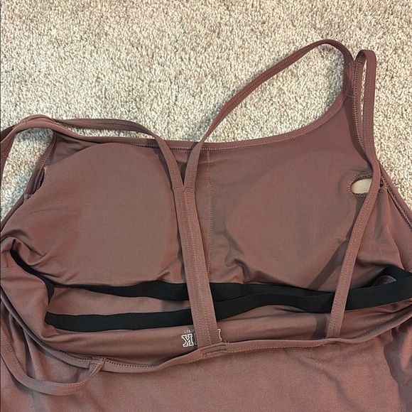 Mauve Women's Athletic Tank Top - Picture 4 of 4